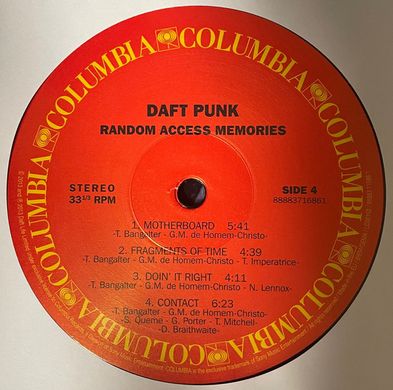 2LP Daft Punk: Random Access Memories
