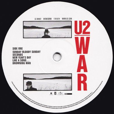 Вінілова платівка LP U2: War