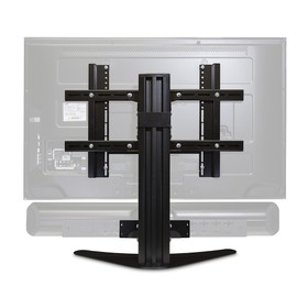TS100 Universal TV Stand for Pulse Soundbar Black, Black