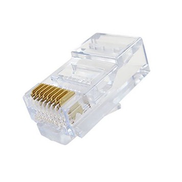 Роз'єми EZ-45-CAT6 EZ RJ45 CAT6 CONNECTORS-100 (CRIMP PLUGS)