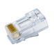 Роз'єми SIMPLY45-CAT5E Pass Through Modular Plugs for 24AWG CAT5E (100 psc)