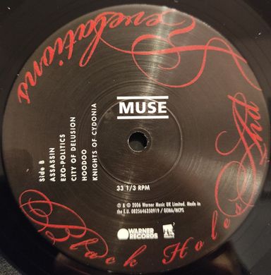 Вінілова платівка LP Muse: Black Holes And Revelations