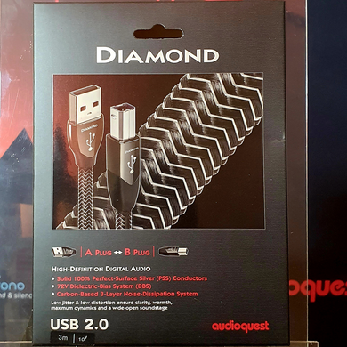Кабель USB Diamond A>B, 3m