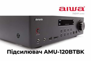 All-in-One cтереопідсилювач Aiwa AMU-120BTBK