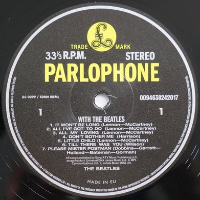 Вінілова платівка LP The Beatles: With The Beatles