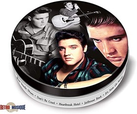 Підставка Elvis Presley - 8 Pieces Coaster Set With Real Vinyl Coasters