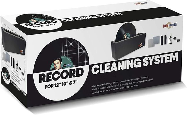 Record Cleaning System For 12 Inch 10 Inch & 7 Inch Vinyl - Retro Musique мийка для грамплатівок