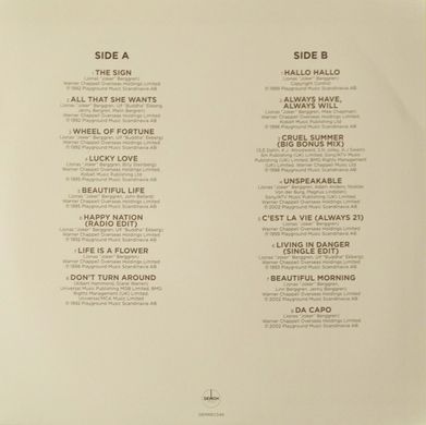 LP Ace Of Base: Gold - Gold Vinyl