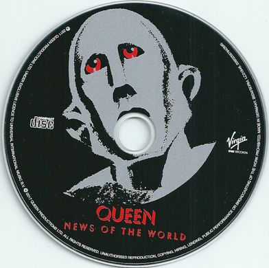 Box-set Queen: News Of The World (LP, 3xCD, DVD)