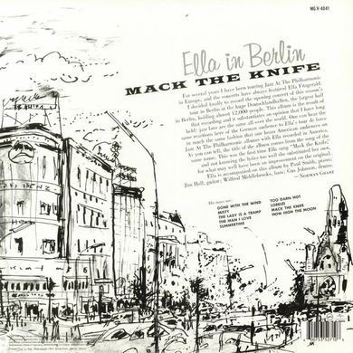 Вінілова платівка LP Ella Fitzgerald: Mack The Knife - Ella In Berlin