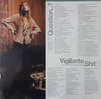 Вінілова платівка LP SWIFT TAYLOR MIDNIGHTS - JADE GREEN MARBLED VINYL